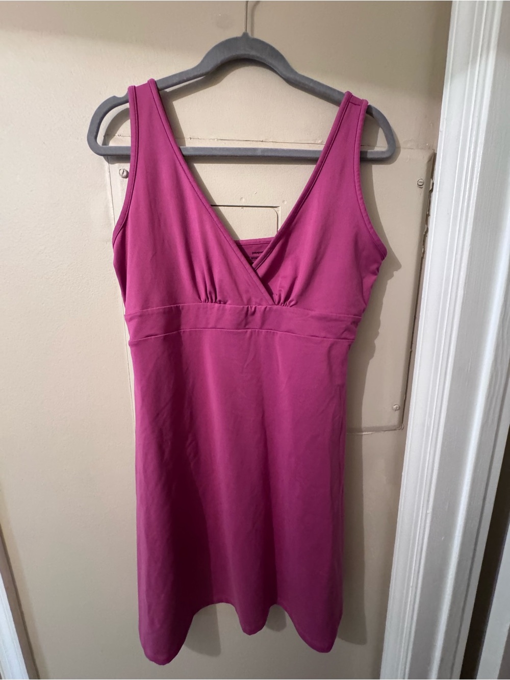 Patagonia Magenta Sleeveless Mini Dress